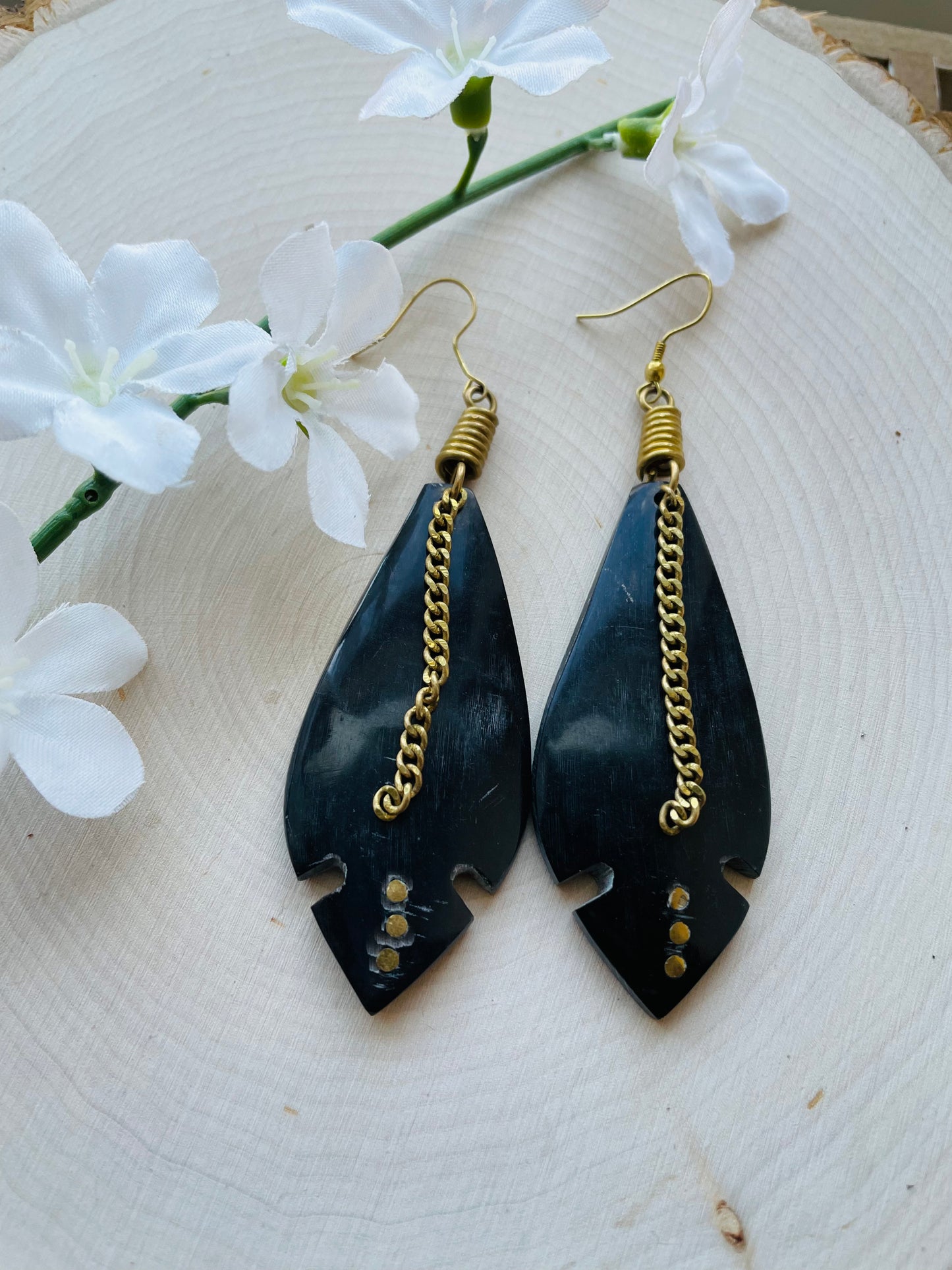 Asmara Earrings- Dark - Clearance