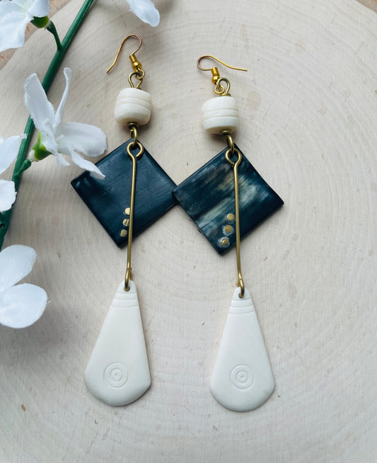 Triangle Drop Earrings