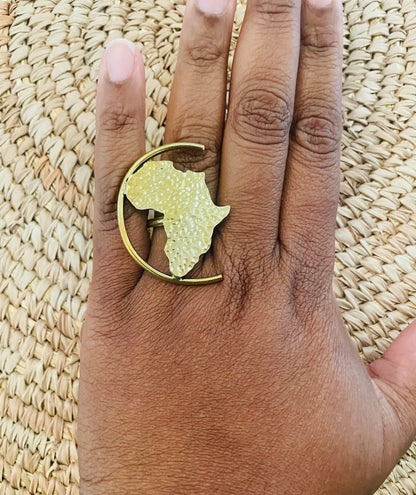 Africa Shaped C Ring