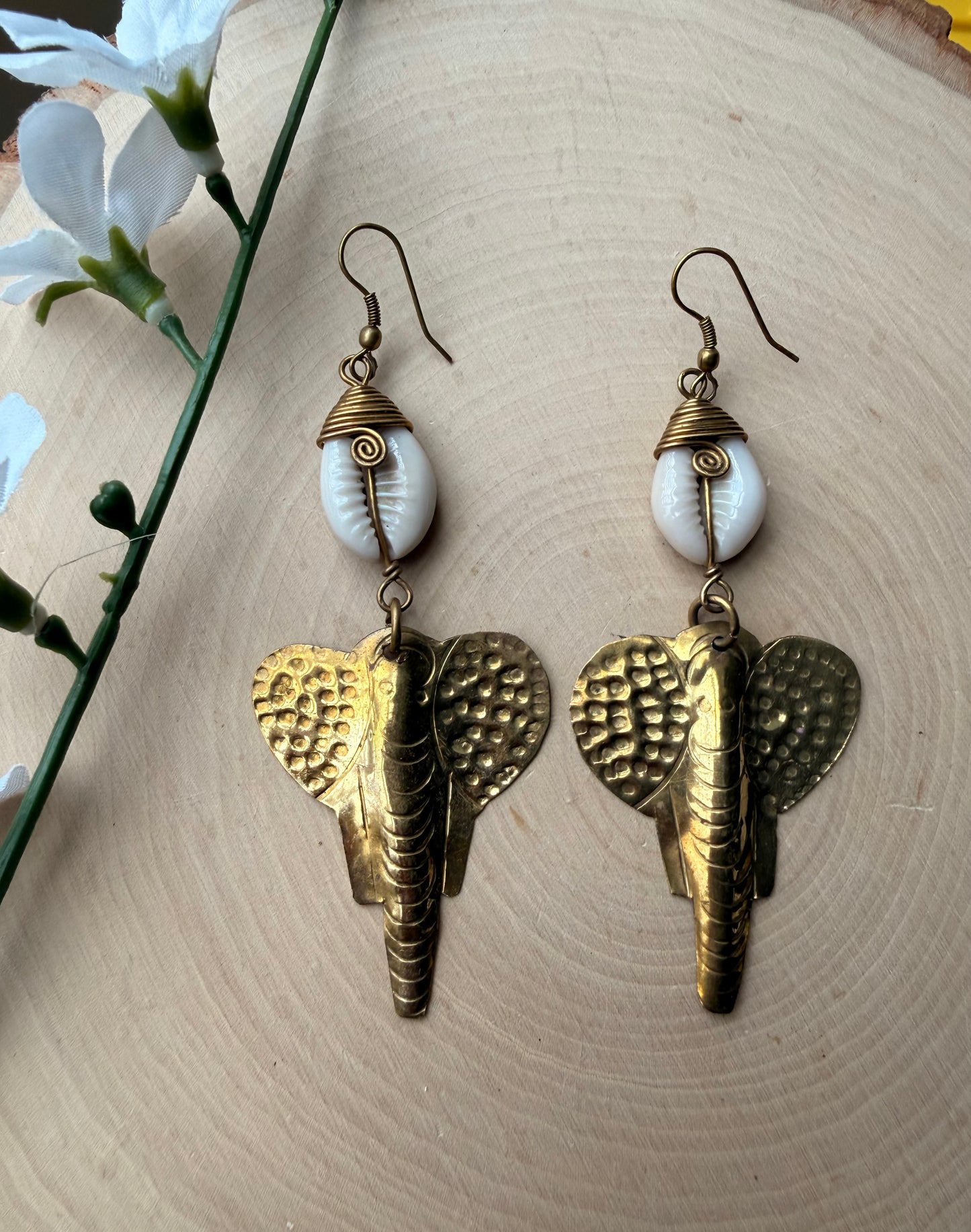 Regal Elephant Earrings