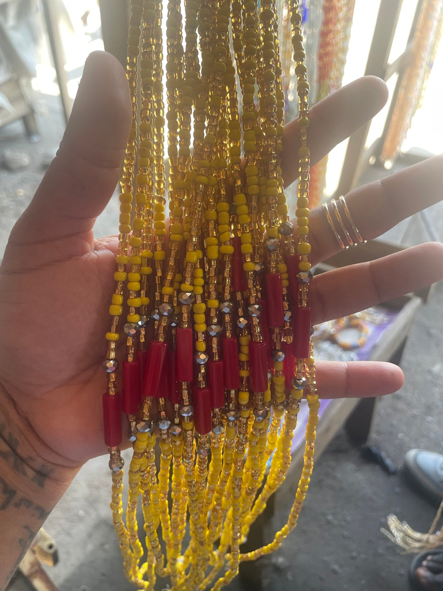 Oshun Beaded Goddess of Love