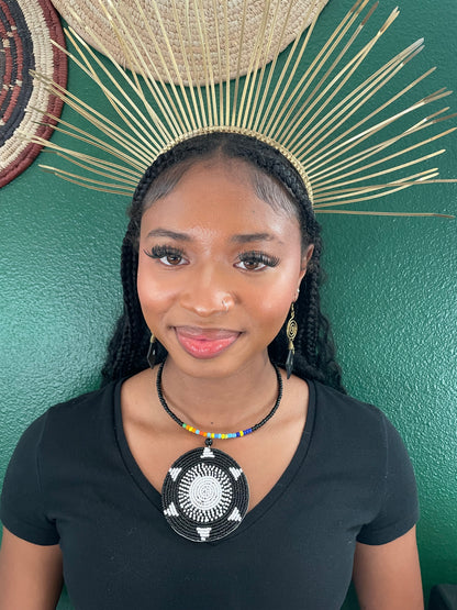 The Golden Ratio Black Earrings