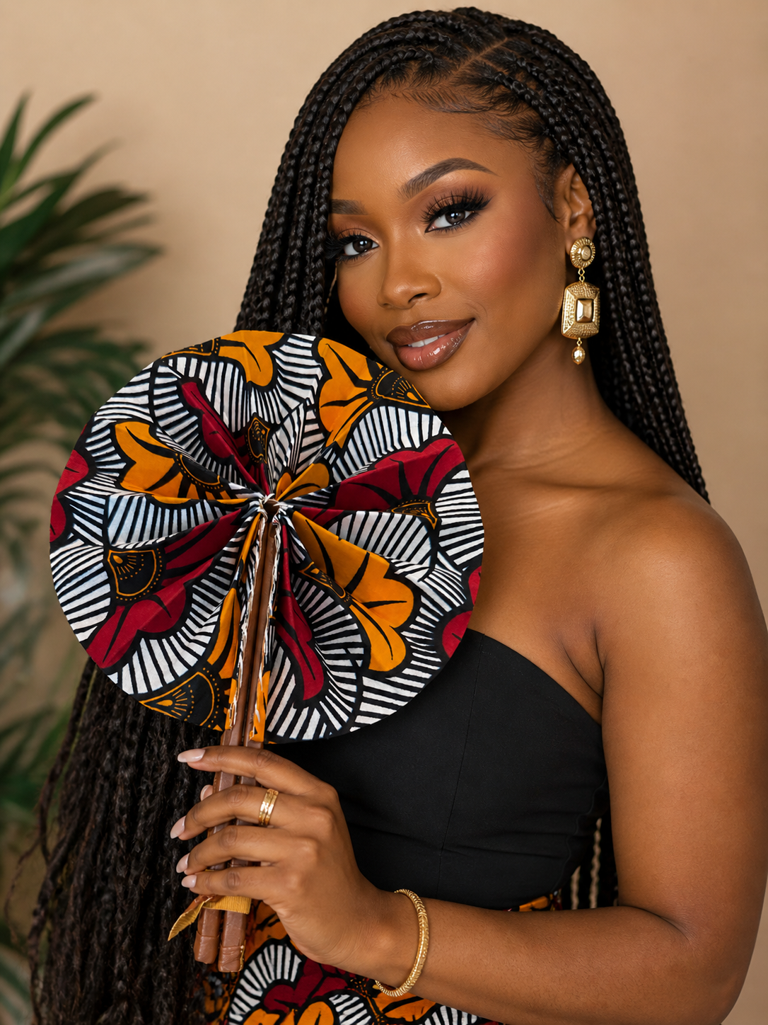 Diourbel Ankara Hand Fan