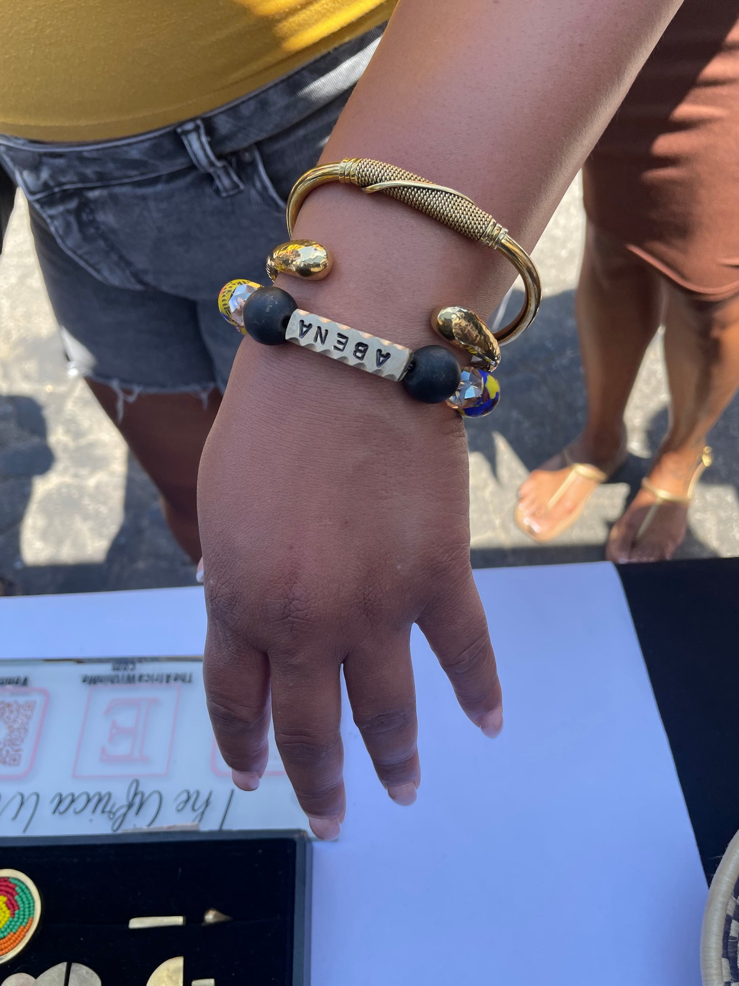Nairobi Brass Bracelet