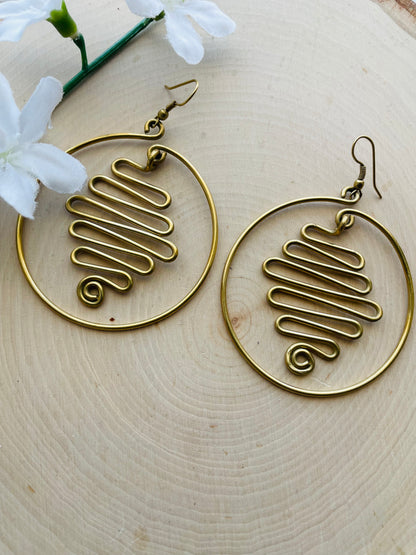 Regal Golden Hoops