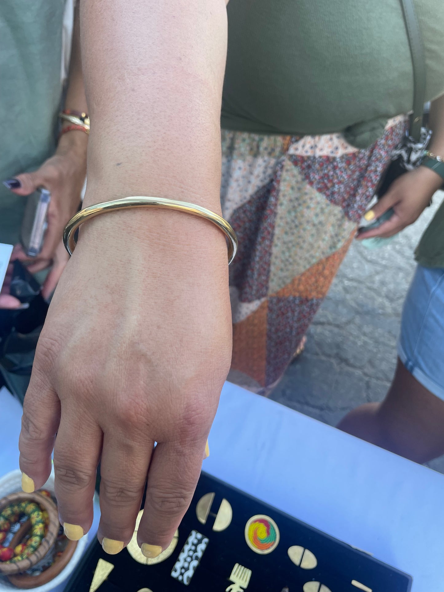 Nairobi Brass Bracelet