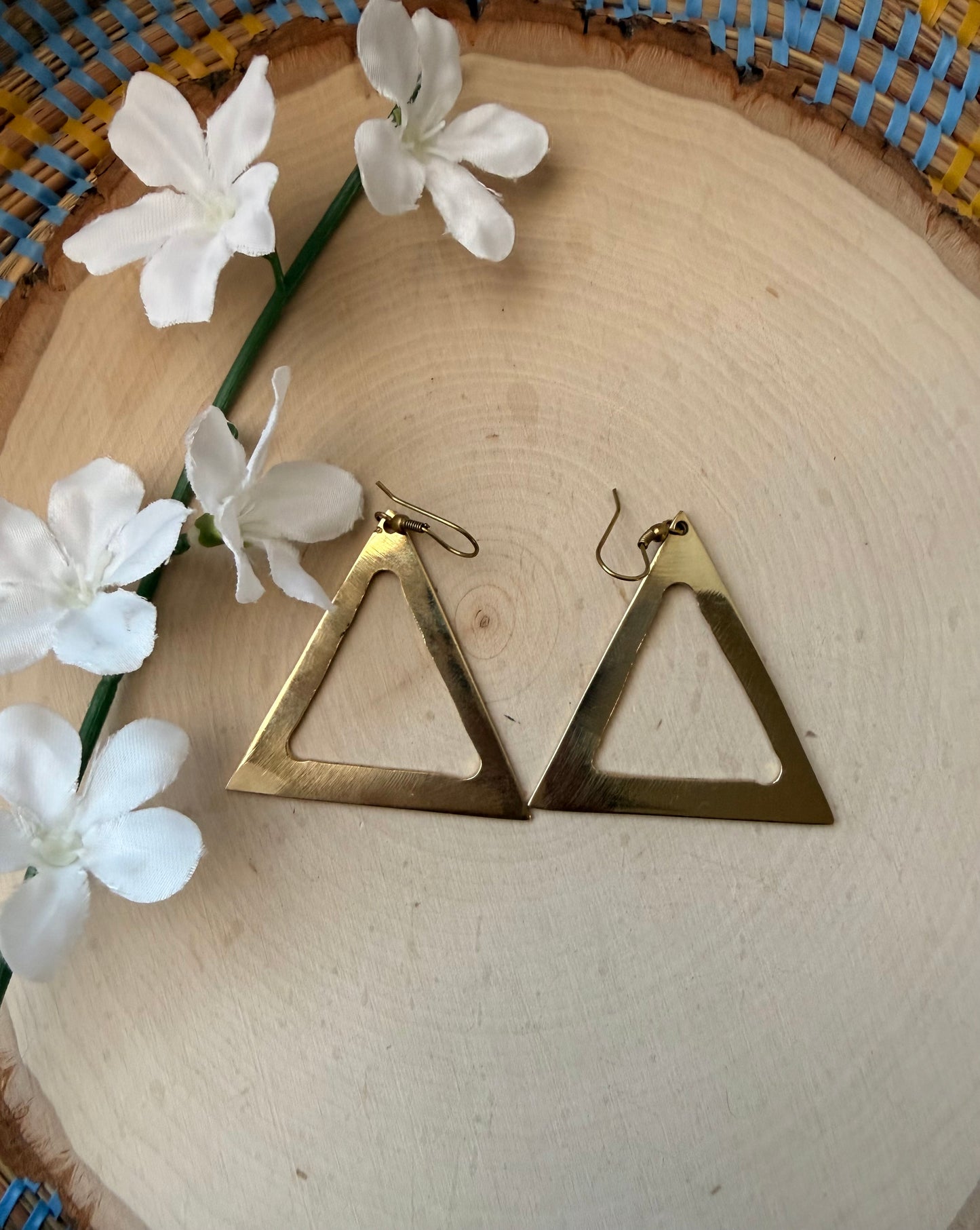 Triangle Earrings- clearance