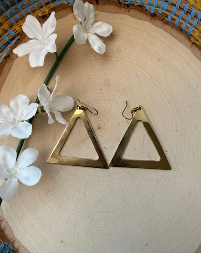 Triangle Earrings- clearance