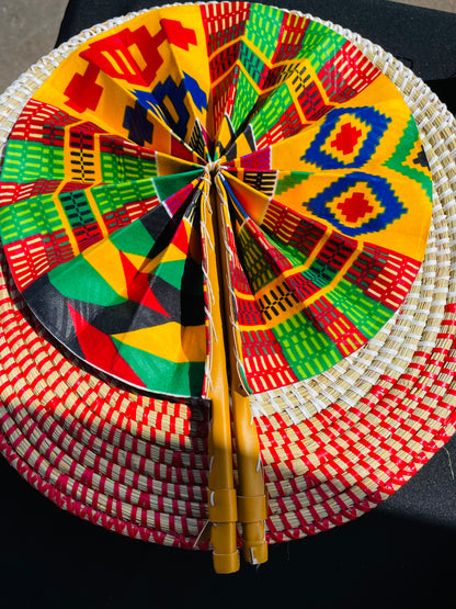 Ancient Ankara Hand Fan