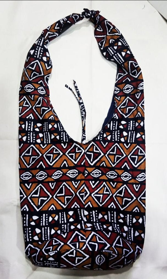 Geometric Ankara Tote