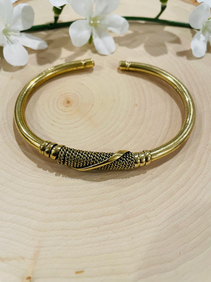 Yaoundé Brass Bracelet