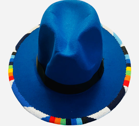 Royal Blue Fedora