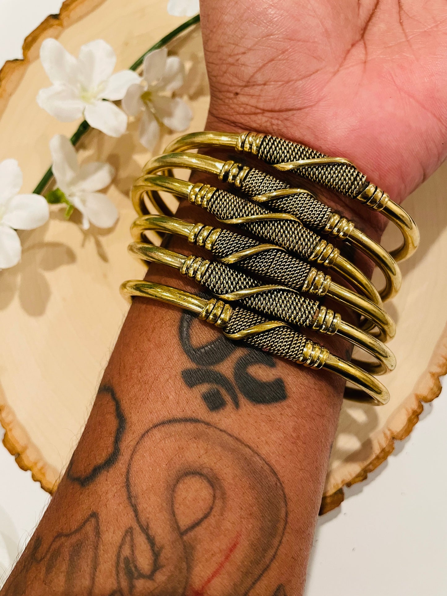 Yaoundé Brass Bracelet