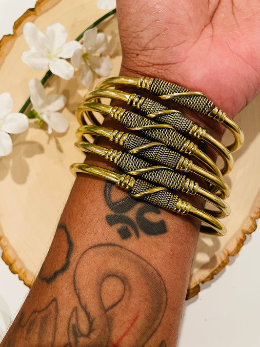 Yaoundé Brass Bracelet