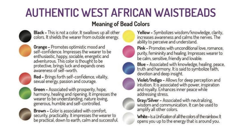 Wholesale - Authentic Tie waist beads