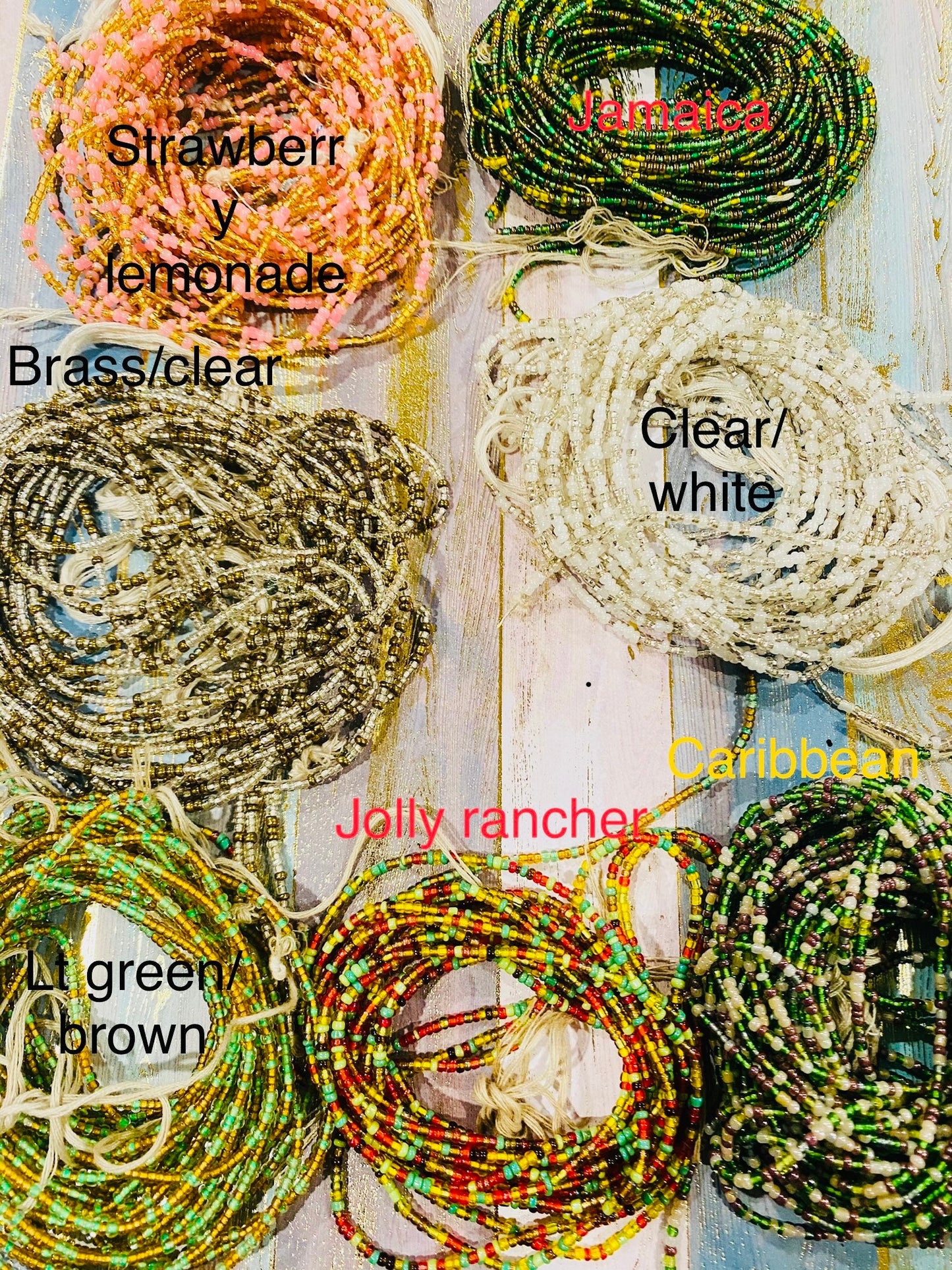 Wholesale - Authentic Tie waist beads